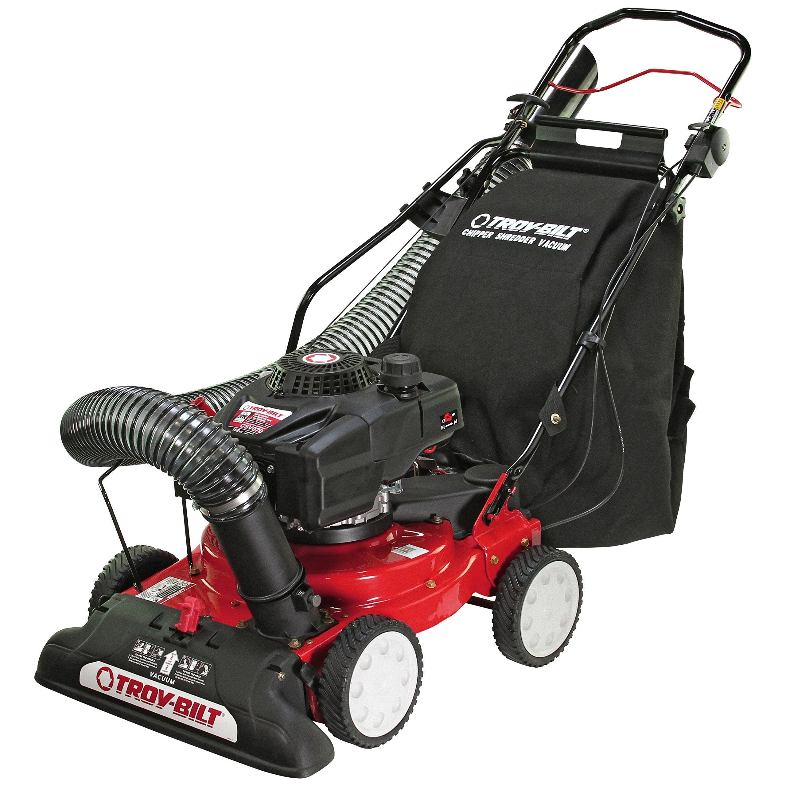 Troy-Bilt CSV070 159cc Self-Propelled 3-in-1 Chipper Shredder Vac