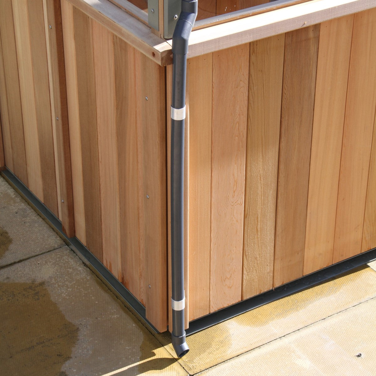 Alton | Lancing Victorian Cedar Glass Greenhouse With 3mm Tempered Glass Glazing - 10ft 9in Wide
